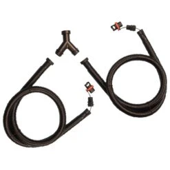 Aquaglide Duo Inflation Y Split Hose - Hand Pump