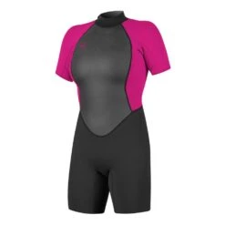 O'Neill Women's Reactor 2 2mm Back Zip S/S Spring Wetsuit