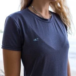 O'Neill Women's Wetsuits Women's Hybrid Short Sleeve Sun Shirt -Outdoor Sports Store 4675 WMS Hybrid SS Shirt 04 2x2