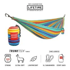 Grand Trunk TRUNKTECH™ Hammock Double, Printed - Multiple Colors -Outdoor Sports Store 4835 CABO l