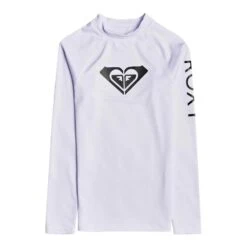 Roxy Girls' Whole Hearted Long Sleeve Rashgaurd