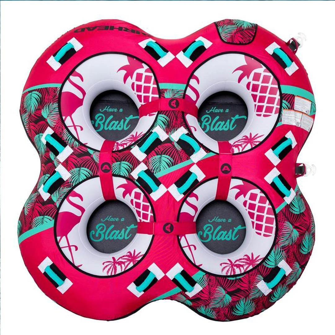 Airhead Blast 4 Person Towable Tube 4 Airhead Blast 4 Person Towable Tube - Image 2