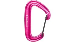 Black Diamond Miniwire Carabiner -Outdoor Sports Store opplanet black diamond miniwire carabiner ultra pink bd2102356015all1 main