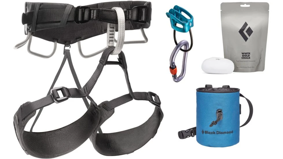 Black Diamond Momentum 4S Harness Package - Men's 3 Black Diamond Momentum 4S Harness Package - Men's