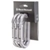 Black Diamond Oval Carabiner - 3 Pack 1 Black Diamond Oval Carabiner - 3 Pack -Outdoor Sports Store opplanet black diamond oval carabiner 3 pack polished bd381099polsall1 main