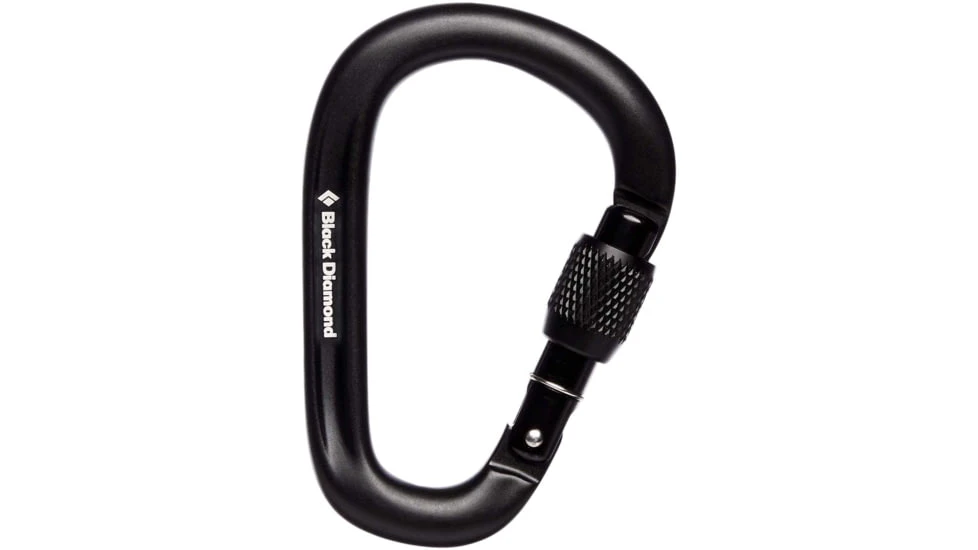 Black Diamond Pearlock Screwgate Carabiner 4 Black Diamond Pearlock Screwgate Carabiner - Image 2