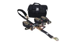 Bulldog Winch 5pc Ratcheting Axle Strap Set