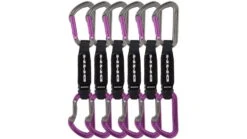 DMM Shadow Quickdraw, Pack Of 6 -Outdoor Sports Store opplanet dmm shadow quickdraw pack of 7 titanium purple 12cm a306p 12vwp6 main