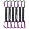 DMM Shadow/Spectre Hybrid Quickdraw - 6 Pack -Outdoor Sports Store opplanet dmm shadow spectre hybrid quickdraw 6 pack titanium purple 18cm a301 358pr 18p6 main