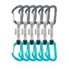 Edelrid Pure Wire 6-Pack Carabiner -Outdoor Sports Store opplanet edelrid pure wire 6 pack carabiner slate icemint 10cm 737930106020 main
