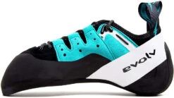 Evolv Geshido Lace Climbing Shoes - Men's -Outdoor Sports Store opplanet evolv geshido lace climbing shoes mens black teal white 9 5 evl0424 9 5 av 2