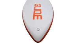 Glide Angler Inflatable Paddle Board -Outdoor Sports Store opplanet glide angler inflatable paddle board white brown red 11ft x 36in x 6in o2 angl av 10