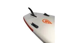 Glide Angler Inflatable Paddle Board -Outdoor Sports Store opplanet glide angler inflatable paddle board white brown red 11ft x 36in x 6in o2 angl av 11