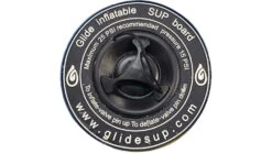 Glide Angler Inflatable Paddle Board -Outdoor Sports Store opplanet glide angler inflatable paddle board white brown red 11ft x 36in x 6in o2 angl av 5