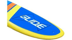 Glide Retro Inflatable Paddle Board 24 Glide Retro Inflatable Paddle Board -Outdoor Sports Store opplanet glide retro inflatable paddle board blue yellow 10ft 6 x 33in x 6in o2 ret bl av 2