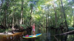 Glide Retro Inflatable Paddle Board 26 Glide Retro Inflatable Paddle Board -Outdoor Sports Store opplanet glide retro inflatable paddle board blue yellow 10ft 6 x 33in x 6in o2 ret bl av 6