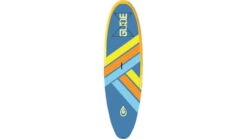Glide Retro Inflatable Paddle Board 18 Glide Retro Inflatable Paddle Board -Outdoor Sports Store opplanet glide retro inflatable paddle board blue yellow 10ft 6 x 33in x 6in o2 ret bl main