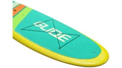 Glide Retro Inflatable Paddle Board 21 Glide Retro Inflatable Paddle Board -Outdoor Sports Store opplanet glide retro inflatable paddle board green yellow 10ft 6 x 33in x 6in o2 ret gr av 2