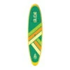 Glide Retro Inflatable Paddle Board -Outdoor Sports Store opplanet glide retro inflatable paddle board green yellow 10ft 6 x 33in x 6in o2 ret gr main