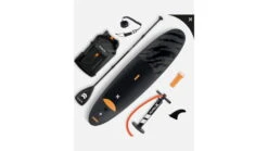 HURLEY Advantage Inflatable Paddle Board Set -Outdoor Sports Store opplanet hurley advantage inflatable paddle board set 10ft black tiger hur 004 av 3