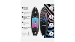 HURLEY PhantomSurf Inflatable Paddle Board Set -Outdoor Sports Store opplanet hurley phantomsurf inflatable paddle board set 9ft ombre hur 006 av 3