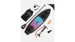 HURLEY PhantomSurf Inflatable Paddle Board Set -Outdoor Sports Store opplanet hurley phantomsurf inflatable paddle board set 9ft ombre hur 006 av 5
