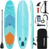 InQRACER Inflatable Stand Up Paddle Board W/Free Premium SUP Accessories & Backpack