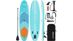 InQRACER Inflatable Stand Up Paddle Board W/Free Premium SUP Accessories & Backpack