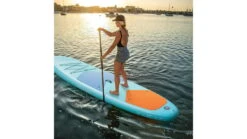 InQRACER Inflatable Stand Up Paddle Board W/Free Premium SUP Accessories & Backpack -Outdoor Sports Store opplanet inqracer inflatable stand up paddle board w free premium sup accessories backpack blue medium iqr sup g usage 1