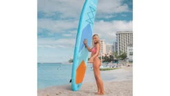 InQRACER Inflatable Stand Up Paddle Board W/Free Premium SUP Accessories & Backpack -Outdoor Sports Store opplanet inqracer inflatable stand up paddle board w free premium sup accessories backpack blue medium iqr sup g usage 2