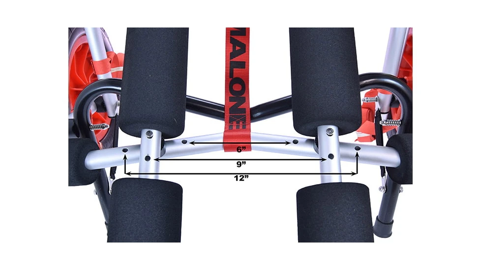 Malone Auto Racks WideTrak ATB Large Kayak/Canoe Cart W/ No-flat Tires And Bunks 7 Malone Auto Racks WideTrak ATB Large Kayak/Canoe Cart W/ No-flat Tires And Bunks - Image 5