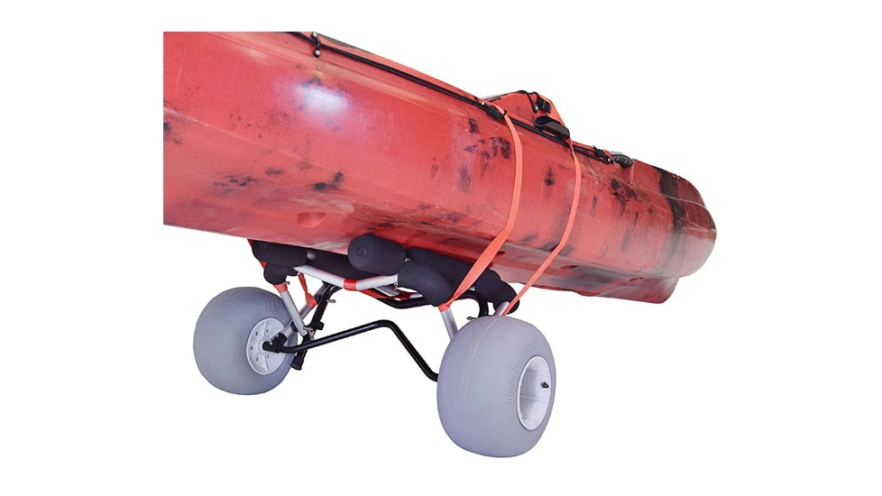 Malone Auto Racks WideTrak SB Large Kayak/Canoe Cart W/ Balloon Beach Tires And Bunks 4 Malone Auto Racks WideTrak SB Large Kayak/Canoe Cart W/ Balloon Beach Tires And Bunks - Image 2