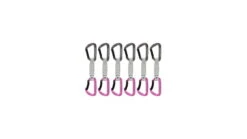Mammut Workhorse Keylock 12 Cm 6-Pack Quickdraws -Outdoor Sports Store opplanet mammut workhorse keylock 12 cm 6 pack quickdraws grey pink 12cm 2040 02571 33276 74 main