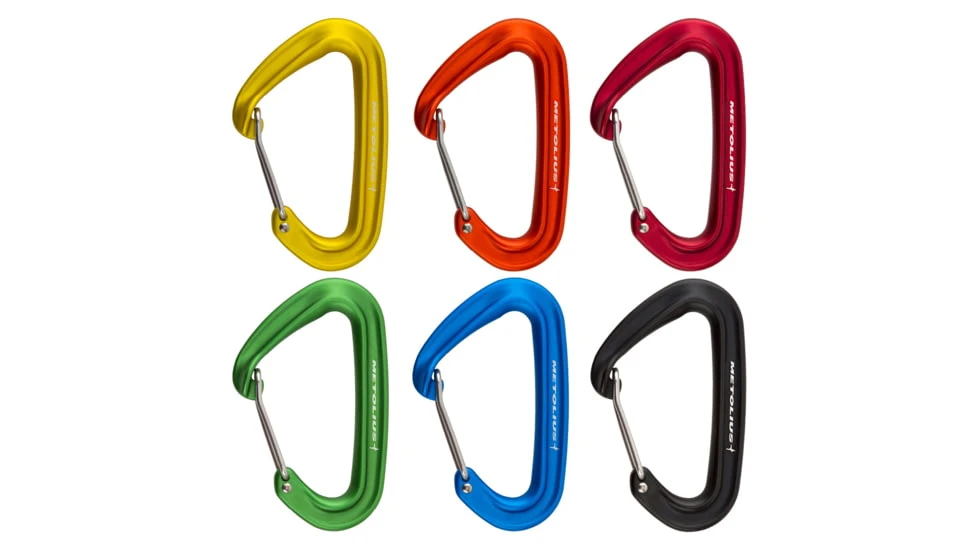 Metolius Bravo II Carabiners Jet Set 6 Pk. 3 Metolius Bravo II Carabiners Jet Set 6 Pk.