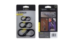Nite Ize 3 Pack S-Biner SlideLock Steel