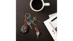 Nite Ize KeyRing Locker S-Biner Aluminum -Outdoor Sports Store opplanet nite ize keyring locker s biner aluminum aluminum krga a1 r3 av 6