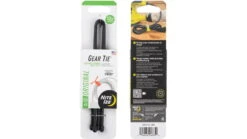 Nite Ize Gear Tie Reusable Rubber Twist Tie -Outdoor Sports Store opplanet nite ize reusable rubber twist gear tie 12 in 2 pack black 12 gt12 01 2r3 main