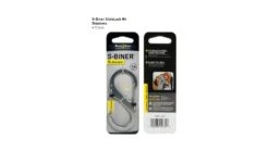 Nite Ize S-Biner SlideLock Size 2 -Outdoor Sports Store opplanet nite ize s biner slidelock size 4 stainless lsb4 11 r3