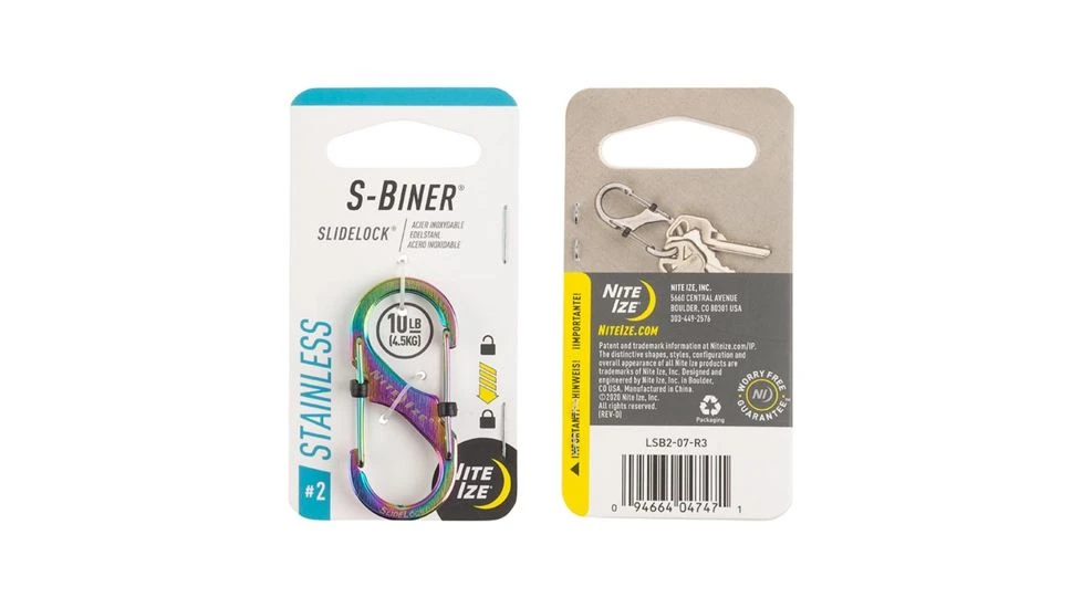 Nite Ize S-Biner Marine SlideLock No2 3 Nite Ize S-Biner Marine SlideLock No2