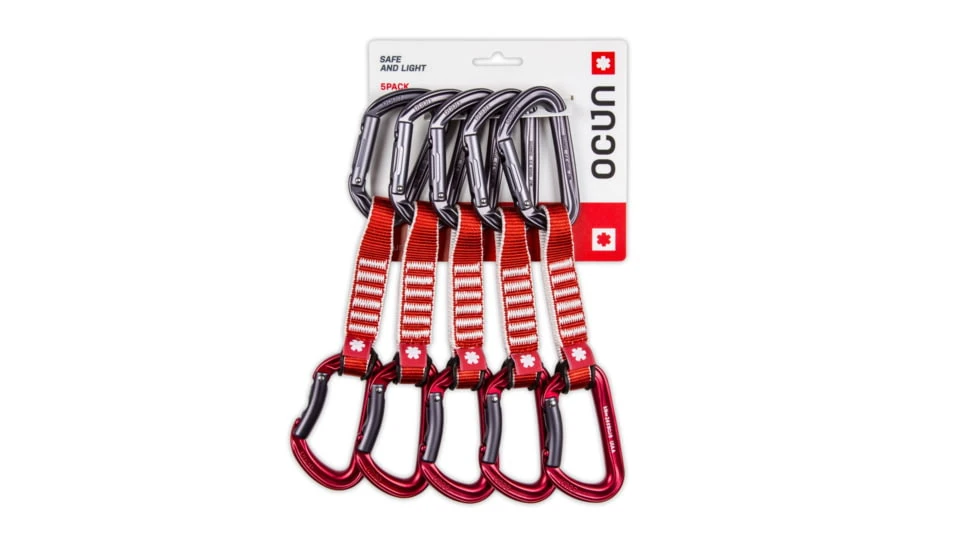 Ocun Hawk QD Zoom PA 15/22mm 5-Pack Sport Climbing Quickdraw Set 3 Ocun Hawk QD Zoom PA 15/22mm 5-Pack Sport Climbing Quickdraw Set