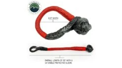 Overland Vehicle Systems Soft Shackle -Outdoor Sports Store opplanet overland vehicle systems soft shackle 5 8in 44500 lbs w loop abrassive sleeve red 23 in 19149903 av 3