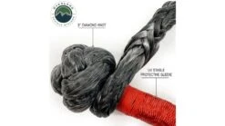 Overland Vehicle Systems Soft Shackle -Outdoor Sports Store opplanet overland vehicle systems soft shackle 5 8in 44500 lbs w loop abrassive sleeve red 23 in 19149903 av 4