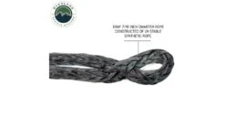 Overland Vehicle Systems Soft Shackle -Outdoor Sports Store opplanet overland vehicle systems soft shackle 7 16in 41000 lbs w collar gray 22 in 19139919 av 1