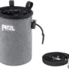 Petzl Bandi Chalk Bags -Outdoor Sports Store opplanet petzl bandi chalk bag with round shape gray s038ba00 main