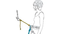 Petzl Connect Adjust Lanyard -Outdoor Sports Store opplanet petzl connect adjust lanyard blue 15 95 cm l034aa00 av 3