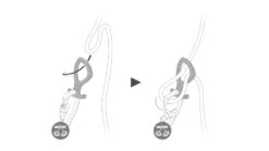 Petzl Pirana Club Descenders -Outdoor Sports Store opplanet petzl pirana club descender grn blk d005ba av 1