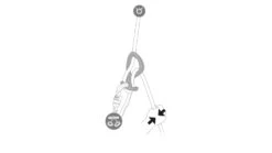Petzl Pirana Club Descenders -Outdoor Sports Store opplanet petzl pirana club descender grn blk d005ba av 3