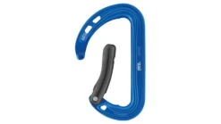 Petzl Spirit Carabiner Bent -Outdoor Sports Store opplanet petzl spirit carabiner bent blue m061ab00 av 1