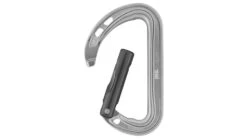 Petzl Spirit Carabiner Bent -Outdoor Sports Store opplanet petzl spirit carabiner bent grey m061ab02 av 1