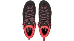 Salewa Wildfire Leather Approach Shoes - Women's -Outdoor Sports Store opplanet salewa wildfire leather approach shoes womens black fluo coral 9 5 00 0000061396 936 9 5 av 2